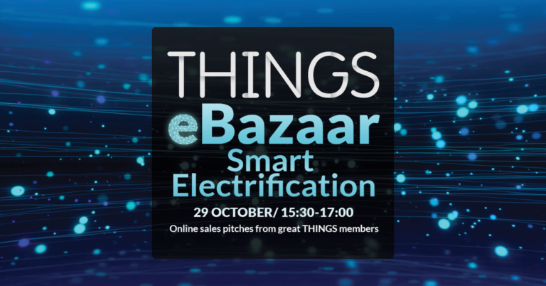 THINGS eBazaar, Smart Electrification, 29 October 2020