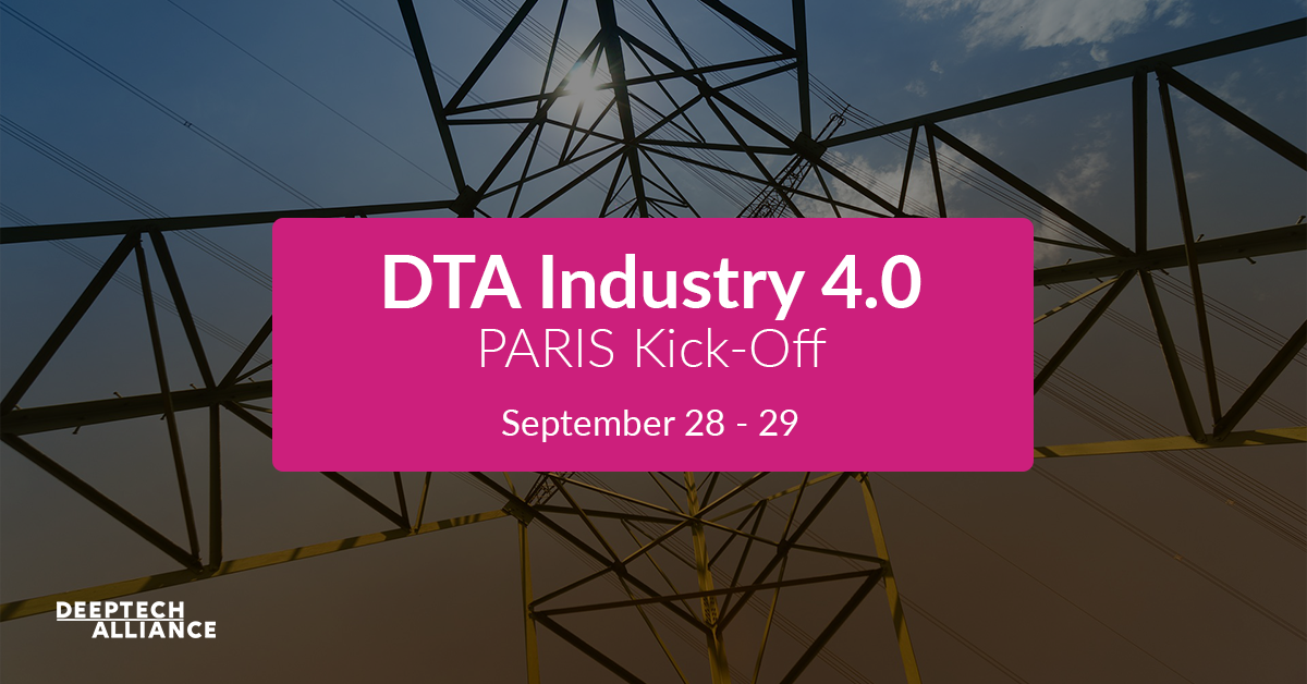 Deeptech Alliance Industry 4.0 Paris Kick-off